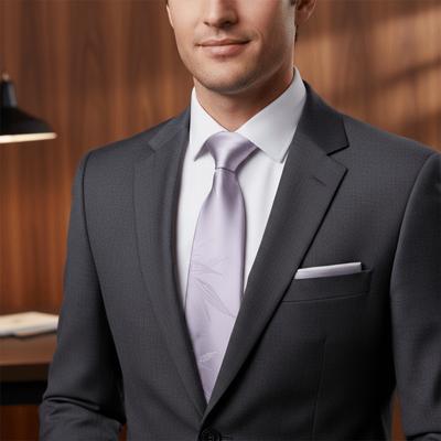 Geschenk Vintage Formell Business Krawatte Blätter Bedruckt Seidig Weich Luxus Krawatte Floral Muster Polyester Jacquard Krawatte Herren