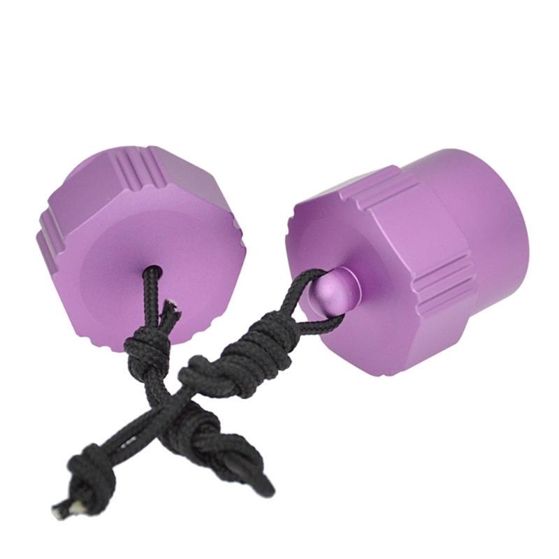 Attaching Rope Male Female Threaded Din Scubas Tanks Valves Dust Plug Protectors Caps Diving Regulator Dust Plug Caps