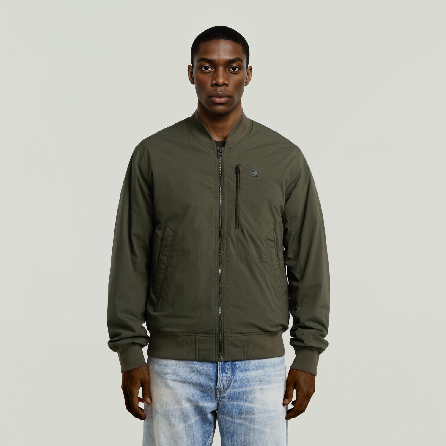 Зимняя куртка G-Star Tech Padded Bomber Jacket Grau asfalt D25508-E070-995 M