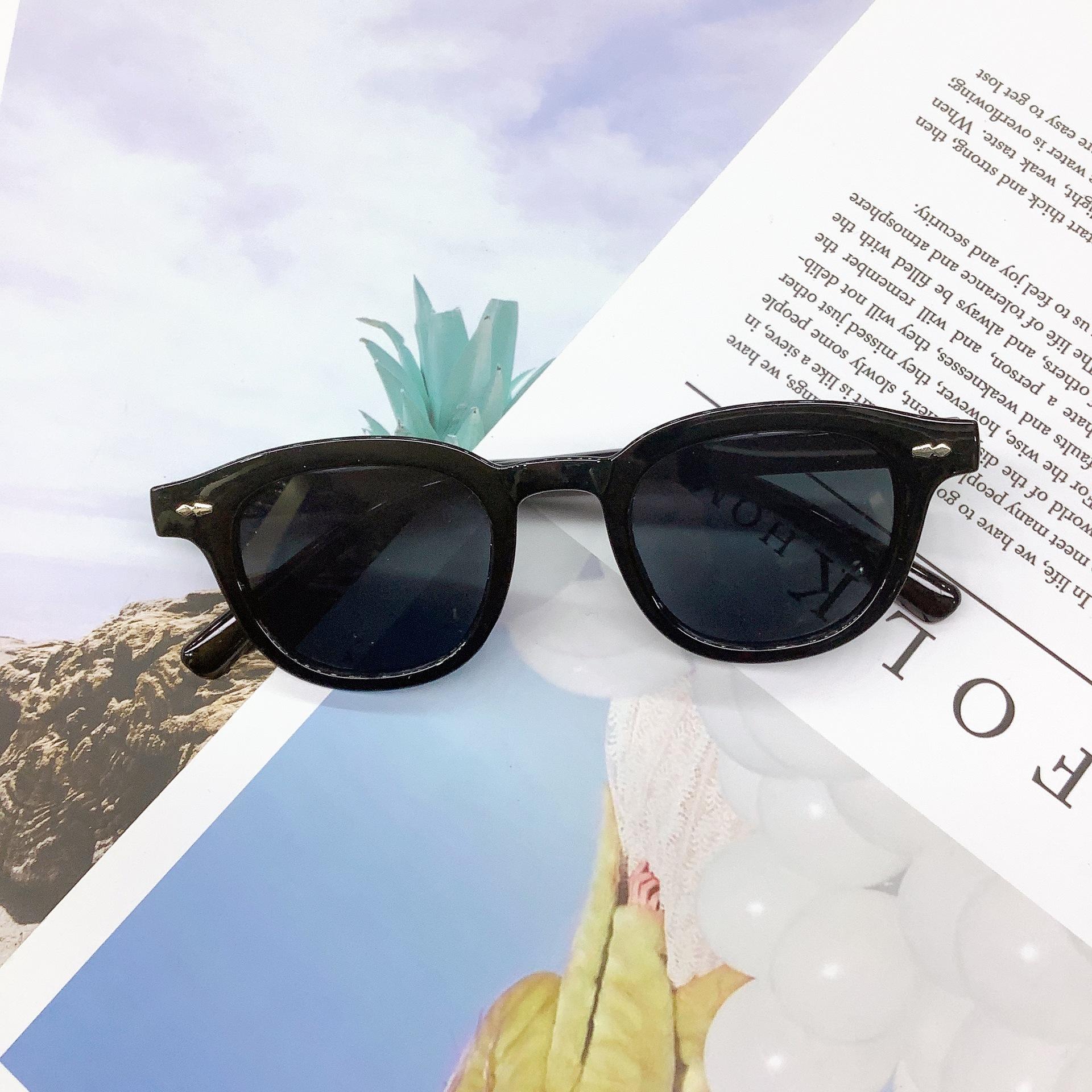 

Модные детские солнцезащитные очки для путешествий с УФ-защитой, детские солнцезащитные очки, трендовые очки