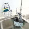Küchenspülbeckenregal Seifenschwamm Abtropfgestell Starke Tragfähigkeit Doppelschichtiges Design