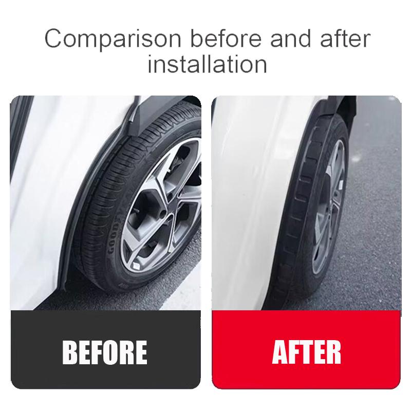 Für BYD Sea Lion 06 EV 2025 2026 Auto Kotflügelverkleidungen Schmutzfänger Radkastenverkleidung Schutz Hinterradschalen-Schmutzfänger Teile