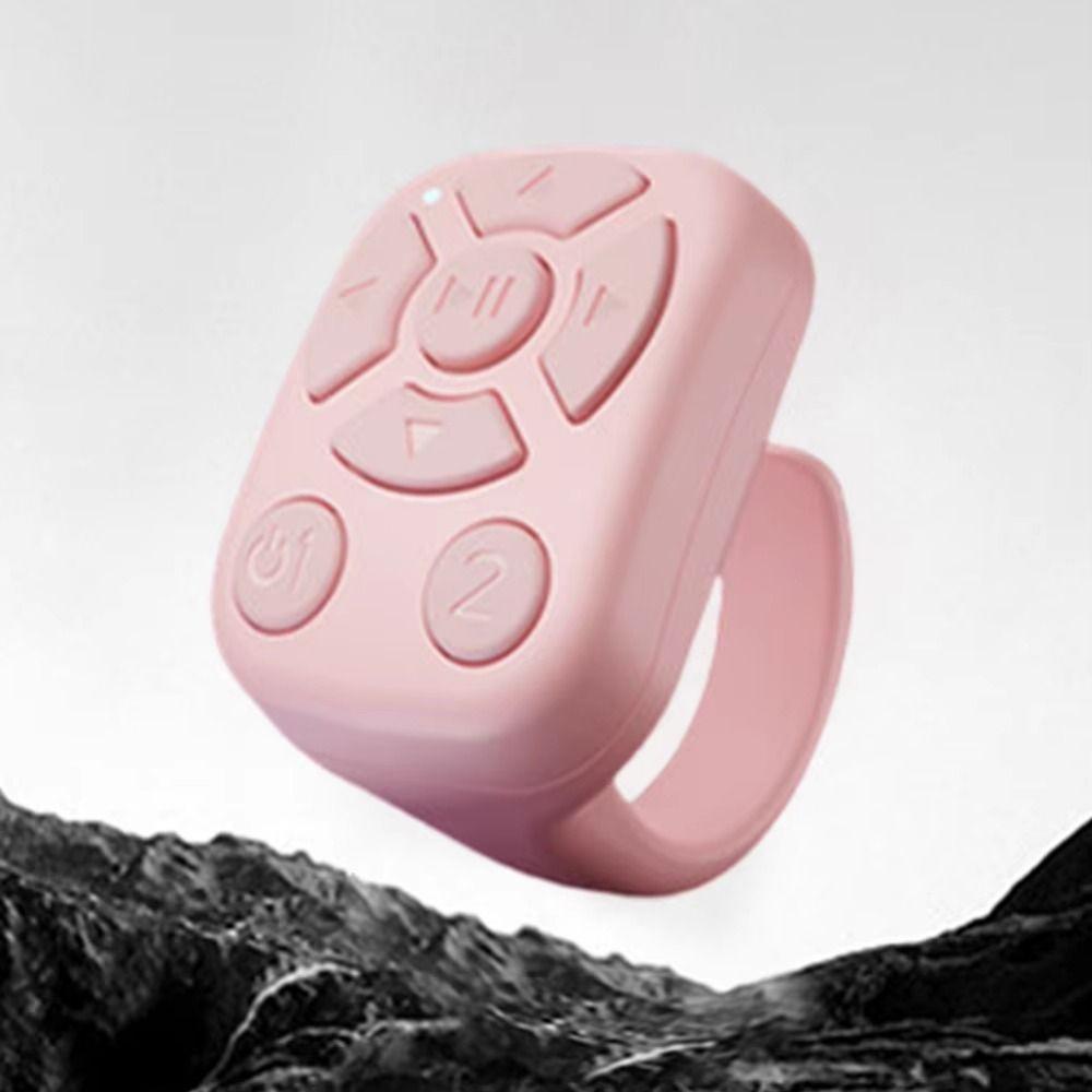 Stable Signal Transmission E-book Page Turner Portable Smart Scrolling Ring  Smartphone