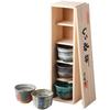 Sake Cup X Five Earthenware Mino Made In Japan Ale-net Set, 7 H4.8cm, Designs, Ware,