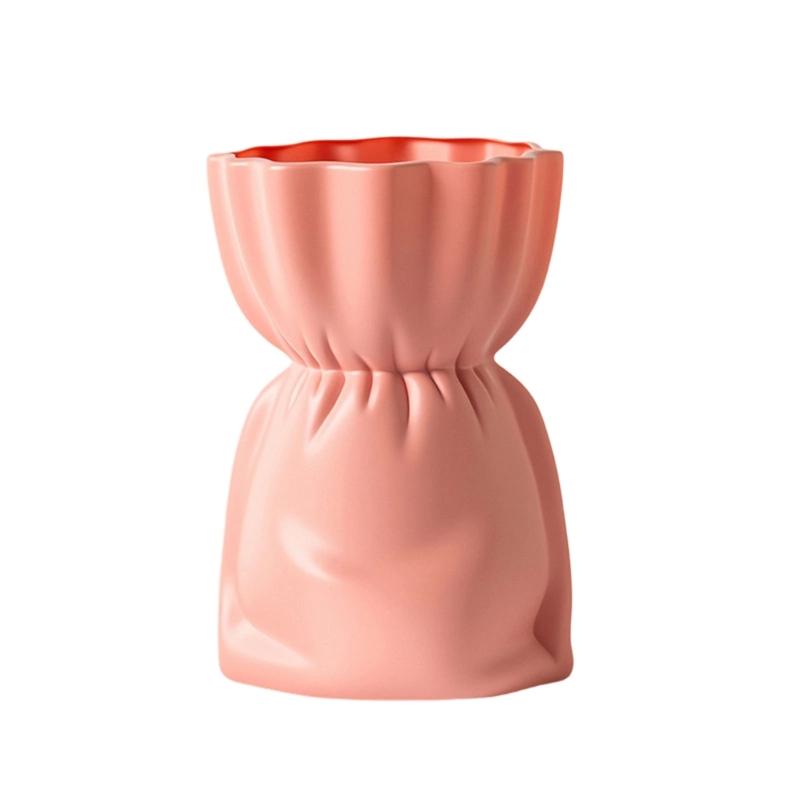 Modern Plastic Vases Decorative Bouquet Shape Flower Arrangement Container For Various Interior Styling Themes Decors