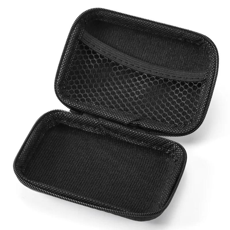 Waterproof EVA Travel Case: Portable Storage Bag for Cards, Headphones, and Data Cables.