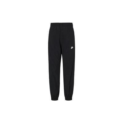 Windrunner Solid Color Elastic Casual Tapered Knit Sports Pants Men Bottoms Black FB8617-010