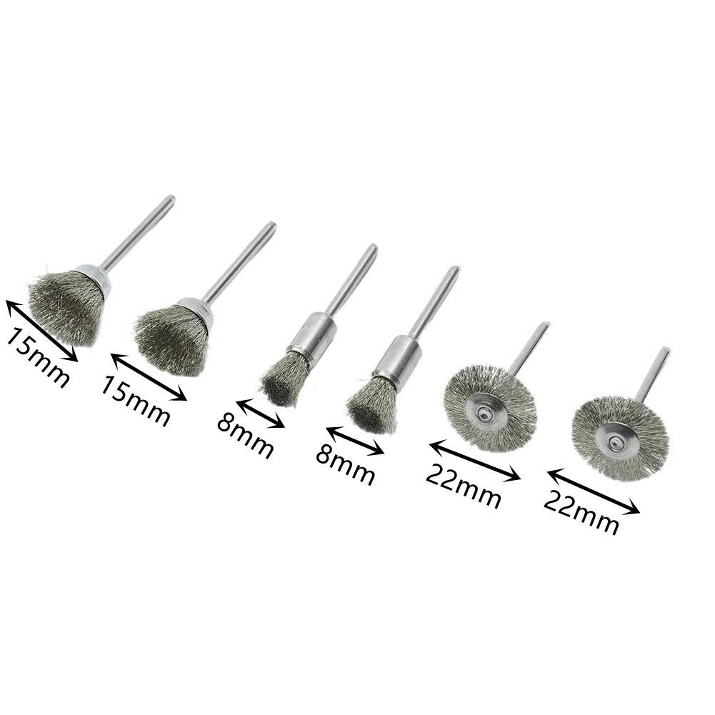 Wire Brushes T-shaped 15-18mm 22mm 5-8mm Accessories