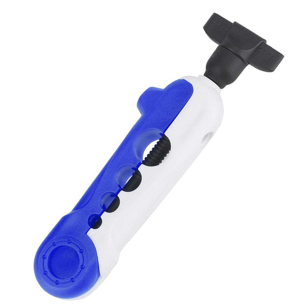 Fishing Reel Fish Wire Spooler Winder Multifunction Fast Sea Rod Wrapper Accessorywhite Blue