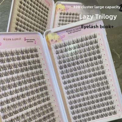 Mengji Shangpin Lazy Trilogy Fotogenische Dicke Segmentierte Wimpernbuch