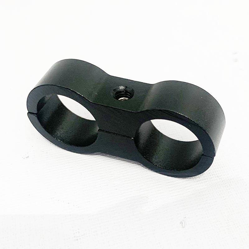 AN6 CEP Oil Fuel Fittings Hose End Connector Adaptor Kit Braided Oil Fuel Hose Line Swivel Fittings Double Hole Wire Clamp