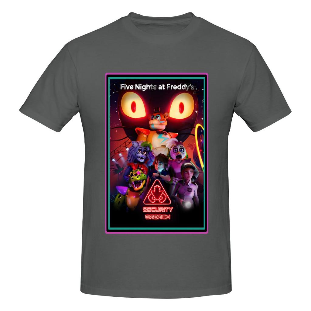 Funny FNAF Halloween Movie Unisexs Tshirt Printed Tops are loose and slim fit Womens Tshirts