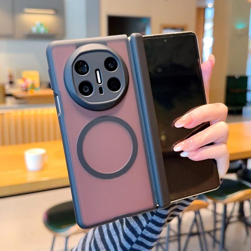 For Huawei Mate X6 X5 X3 Matte Texture Magnetic Foldable Shockproof and Anti-Oxidation Phone Case