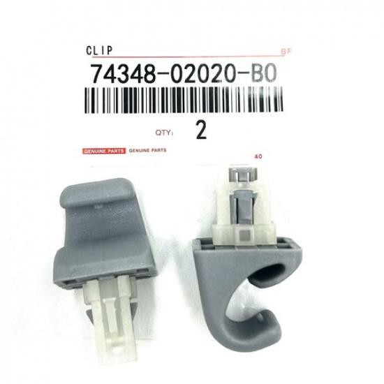 Для TOYOTA AVALON ES IS GS460 7434812040B0/ 74348-0-B0 СЕРЫЙ ДЕРЖАТЕЛЬ СОЛНЦЕЗАЩИТНОГО КОЗЫРЬКА