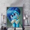 Disney Diamond Painting Inside Out Plush Healing Illustration Diamond Mosaic Cross Stitch Diamond Inlaid Room Decoration Gift