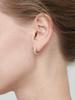 14K Shining One-Touch Earrings (Gold Filled) C24EGF119