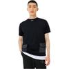 Y-3 Solid Color Logo Casual Short Sleeve T-Shirt Men Tops Black H63071