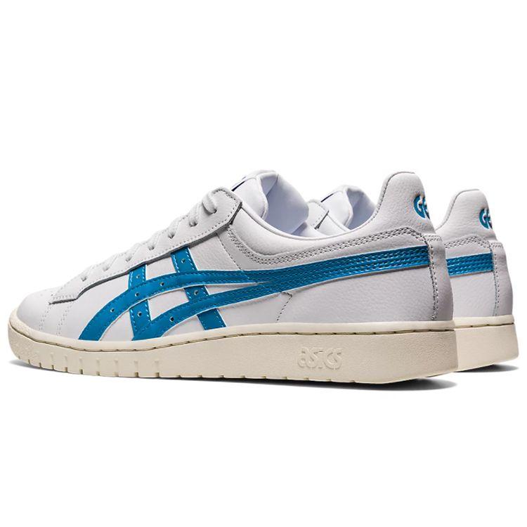 Asics Gel-Ptg Synthetic Leather Low-Top Skate Shoes Unisex Skate Shoes White Blue 1201A044-108