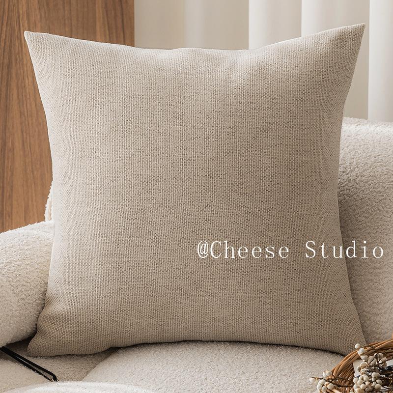 French Medieval Style Pillowcase Black Border Retro Green Cushion Cover American Style Living Room Sofa Decor Waist Pillow Cover