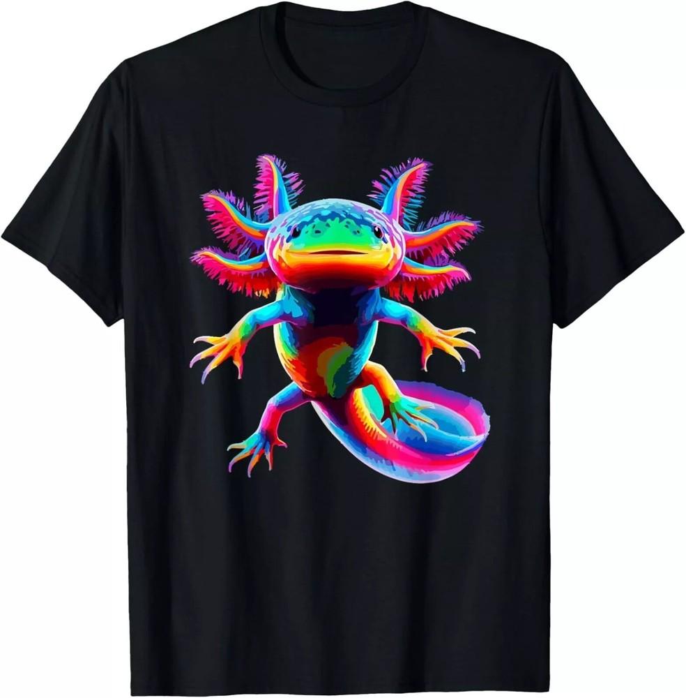 Axolotl Beautiful Pop Art Axolotl Unisex T-Shirt Unisex T-Shirt XL