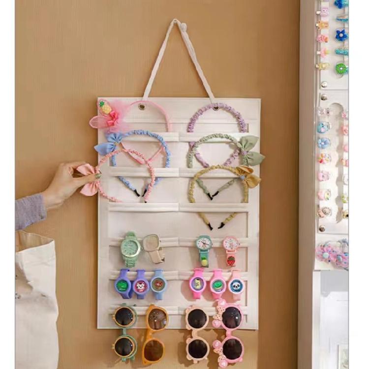 Multipurpose Felt Hair Clip Storage Bag for Keeping Your Styling Tool Organized and Accessible Daily Casual Use