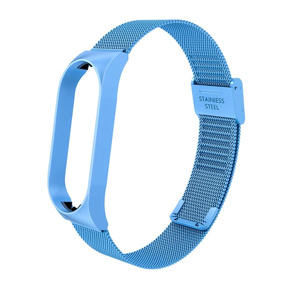 Xiaomi Mi Band 7 6 5 Edition Mailand Armband Schnalle Smartwatch Ersatz Metallarmband, geeignet für das Edelstahlarmband