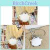 Cute Japanese Style Girls Soft Plush Shoulder Bag With Adjustable Strap For Daily Use