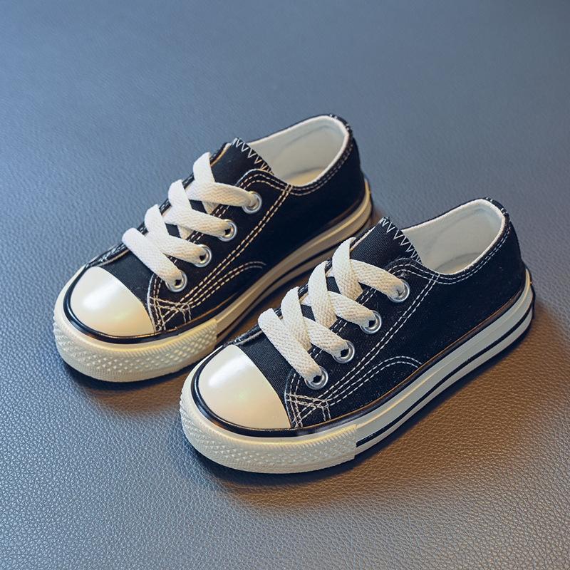 Kinder Canvas Board Schuhe Frühling Herbst Neuer Stil Kleinkind Kindergarten Babyschuhe Koreanische Version