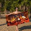 Game D-DoomS E-Eternal Microfiber Printed Beach Towel Mountain Climbing Yoga Beach Swimming Running Absorbent Soft Towel