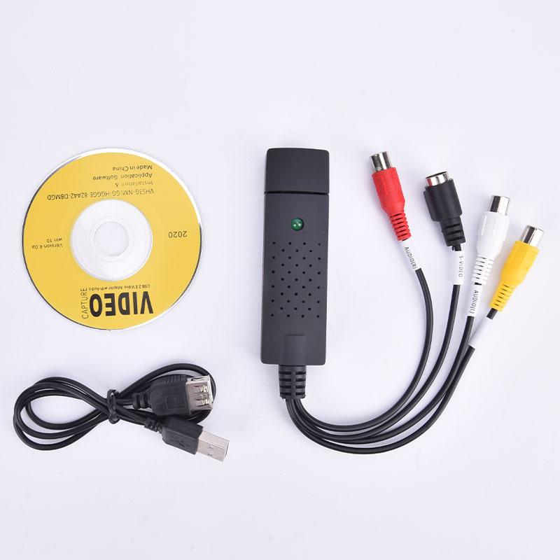 USB 2.0 Audio Video VHS VCR zu DVD Konverter Aufnahmekarte Adapter Digitales Format
