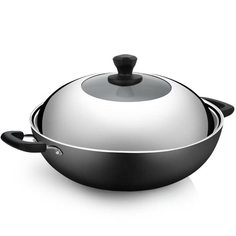 Cooker King 40cm Cast Iron Wok