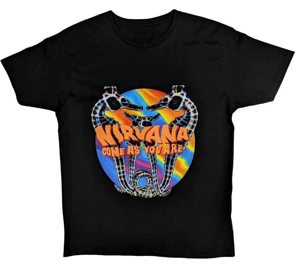 1Nirvana Come As You Are - Black T-Shirt Unisex Size S-5XL Unisex T-Shirt S