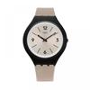 SWatch Svub101 Skin SkinSand Men S Leather Watch