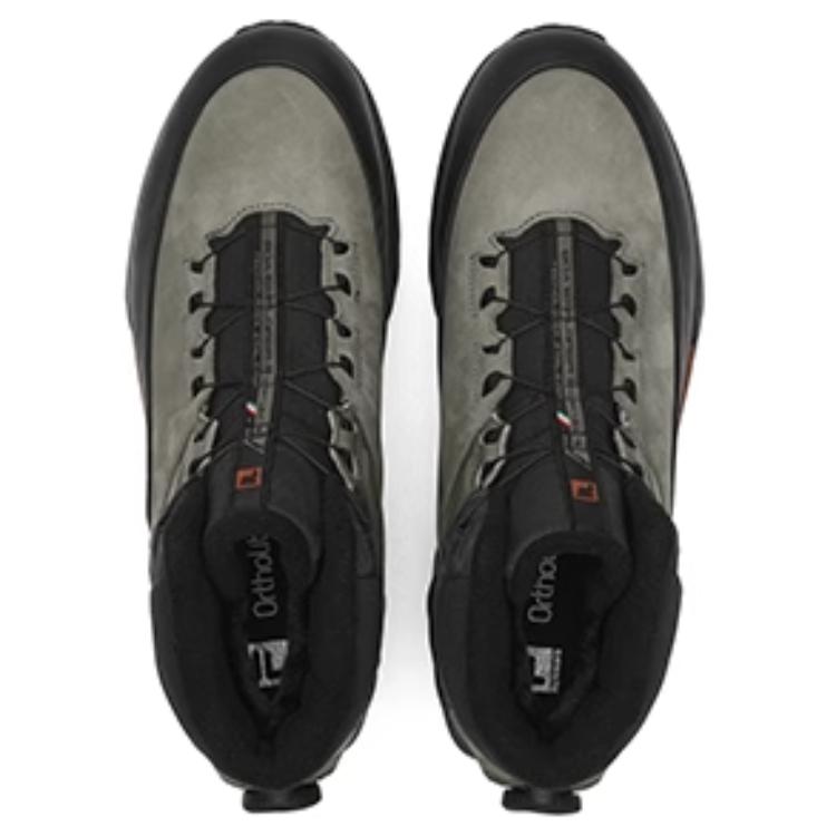 Fila Bequeme Mid-Top Outdoor-Funktionsschuhe Herrenschuhe Teegrau Schwarz A12M441110FTB