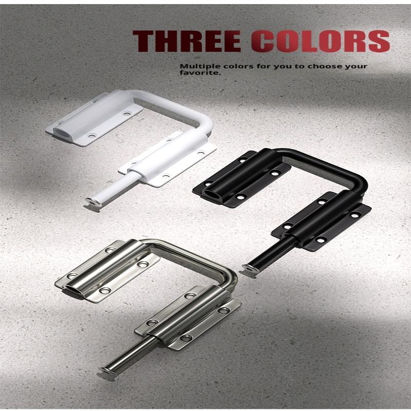 1Pcs Durable Aluminum Alloy Door Latch Lock 90/180 Degree Gate Latch Safety Anti-Theft Buckle Door Bolts Door Buckle Hardware