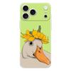 Soft Clear TPU Phone Case For iPhone 17 Air 16E 16 11 15 14 Pro MAX 12 13 7 8 Plus SE Easter Cover Protection Funny Duck