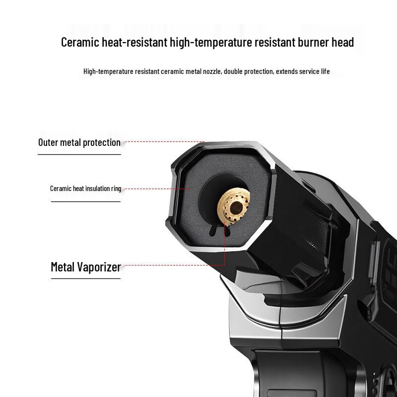 ZISIZ Handheld Windproof Torch Lighter