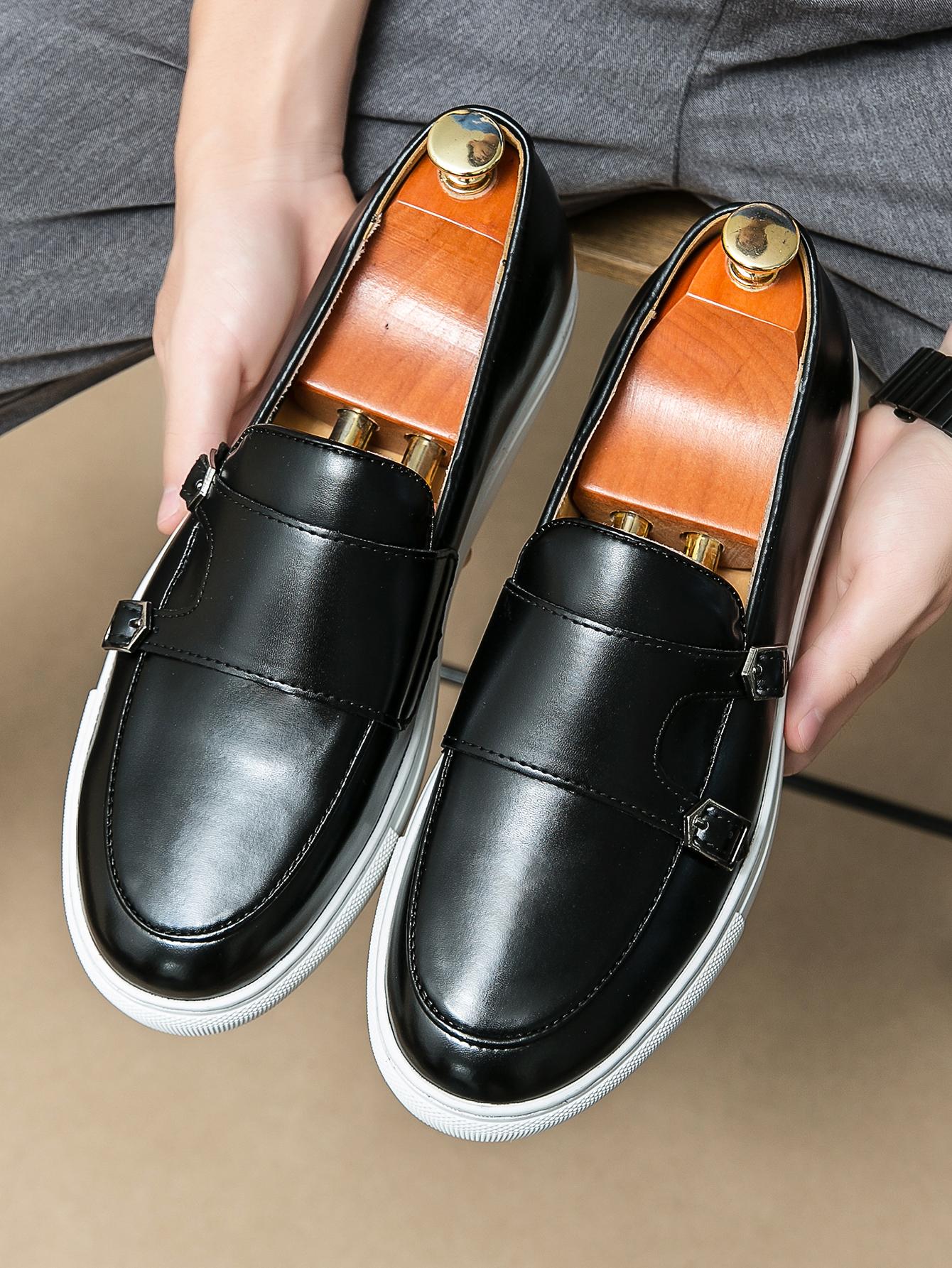 

Модная дизайнерская мужская повседневная обувь Универсальный комфорт Мокасины без застежек Для вечеринок, вождения, путешествий на открытом воздухе Большой размер 46 Новинка 46 чёрный