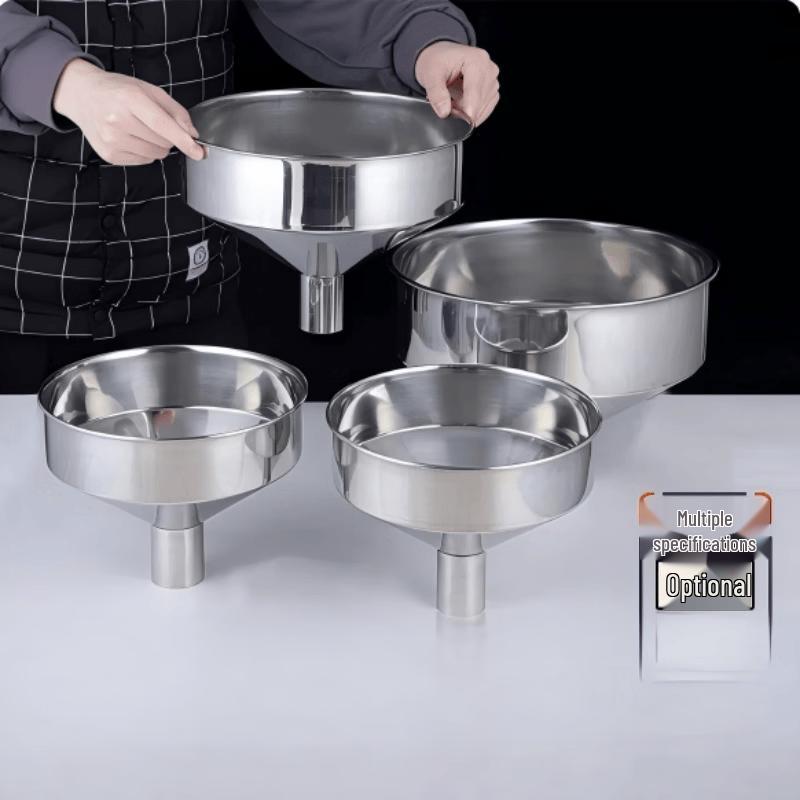Thickened Stainless Steel Kitchen Funnel