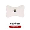 For Alfa Romeo Car Sticker Leather Car Seat Neck And Back Pillow Breathable Accessories For Alfa Romeo 159 Giulietta Giulia 147LG9 