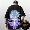 2026 Summer New Arrival Evangelion Pattern Street Style Print ShortSleeve TShirt Y2K Style Suitable for Both Unisex and Unisex