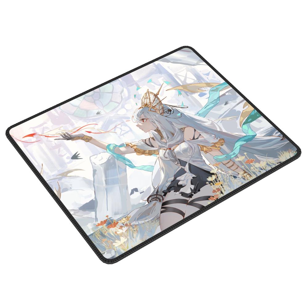 Arknights Amiya Chen Nian Dusk Ling Skadi Texas Small Mouse Pad Thickened Desk Desktop Computer Keyboard Wireless Boy Girl Gift