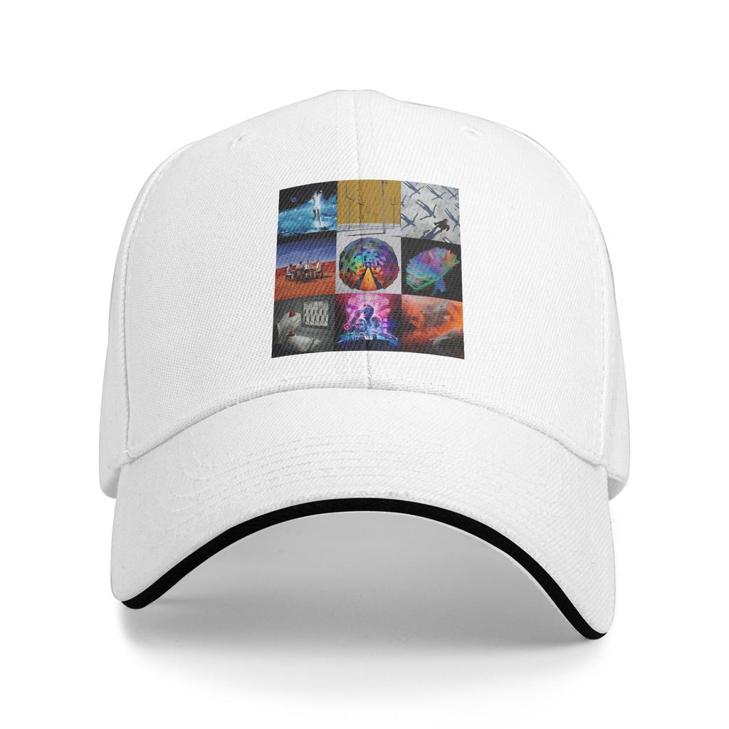 Casual Baseball Cap Muse Minimalist Discography Collage  Outdoor Sport Trucker Hat For Unisex High Quality Fashion Baseball Caps