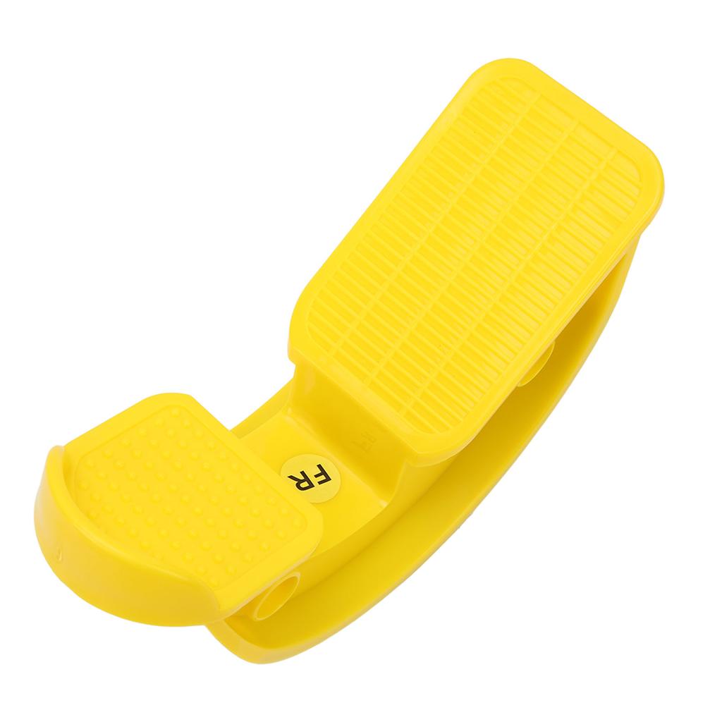 Calf Stretcher Prevent Slip Fatigue Relief Pain Reduction Plantar Massage Foot Rocker for Achilles Tendonitis Yellow