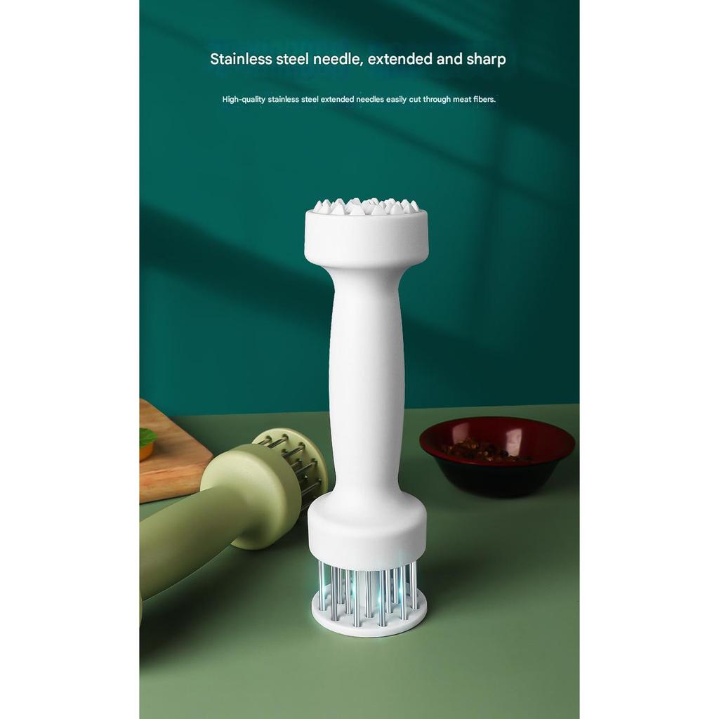Steak Tenderizer Tool Meat Inserting Needle Chicken Chop Meat Loosening Needle Hammer Tool For Uniform Tenderizing