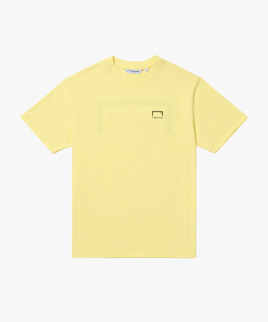 GOALSTUDIO Air Dry Graffiti Logo Tee-Light Yellow