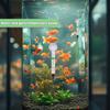 1/5/10pz Termometro per Acquario Termometro per Acqua Vasca per Pesci Con Ventosa Facile da Leggere Indicatore Temperatura Acqua per Acquario