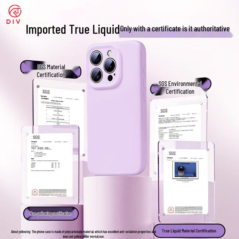 DIVI Liquid Silicone iPhone Case