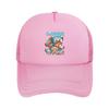 Mihawk  Onepieces  Flag Trucker Hat Unisex Sport  Mesh Baseball Cap Polyester Adjustable Sports Cap
