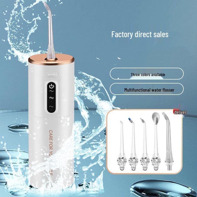 Portable Home Electric Water Flosser - Dental & Oral Care Jet Cleaner